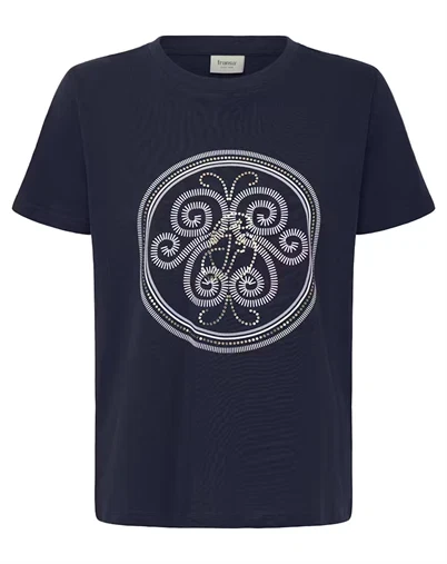 Fransa - FRZary T-shirt 1 - Salute White Gold